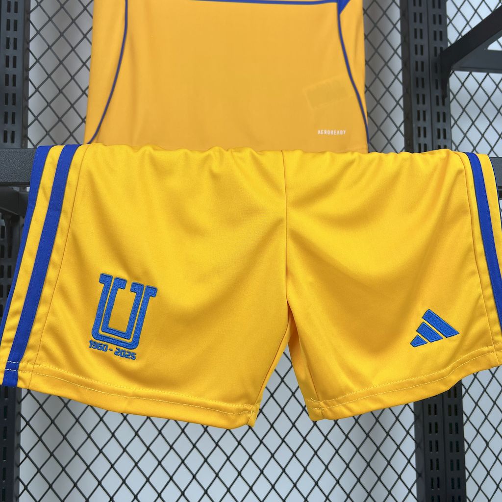 Tigres UANL 2025/26 Home Kids Kit - FutStore