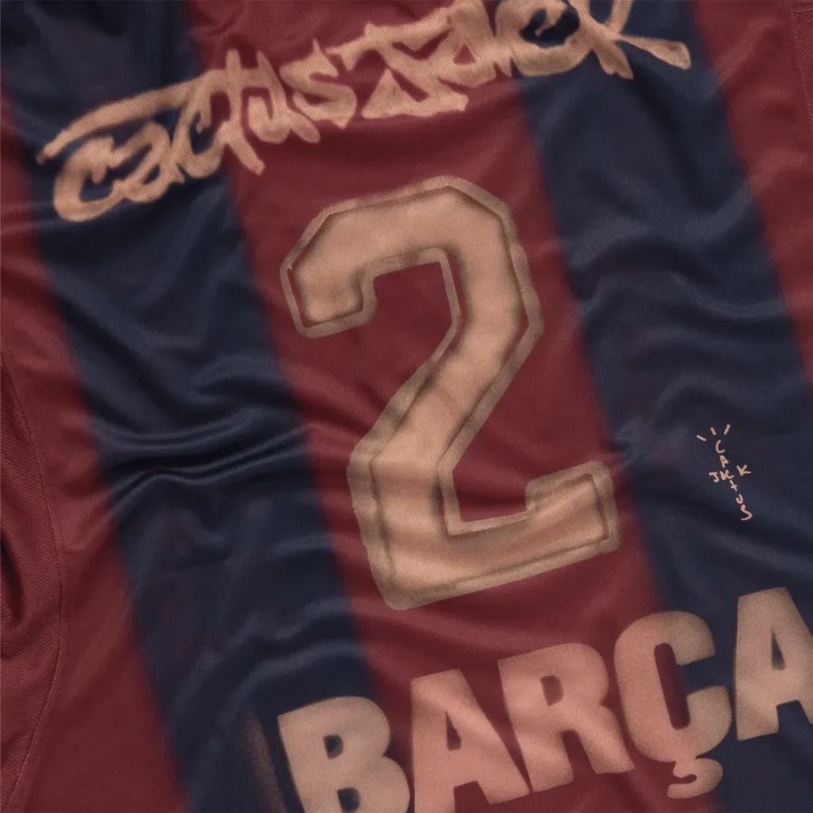 Travis Scott x FC Barcelona Retro 2000/01 Home - FutStore