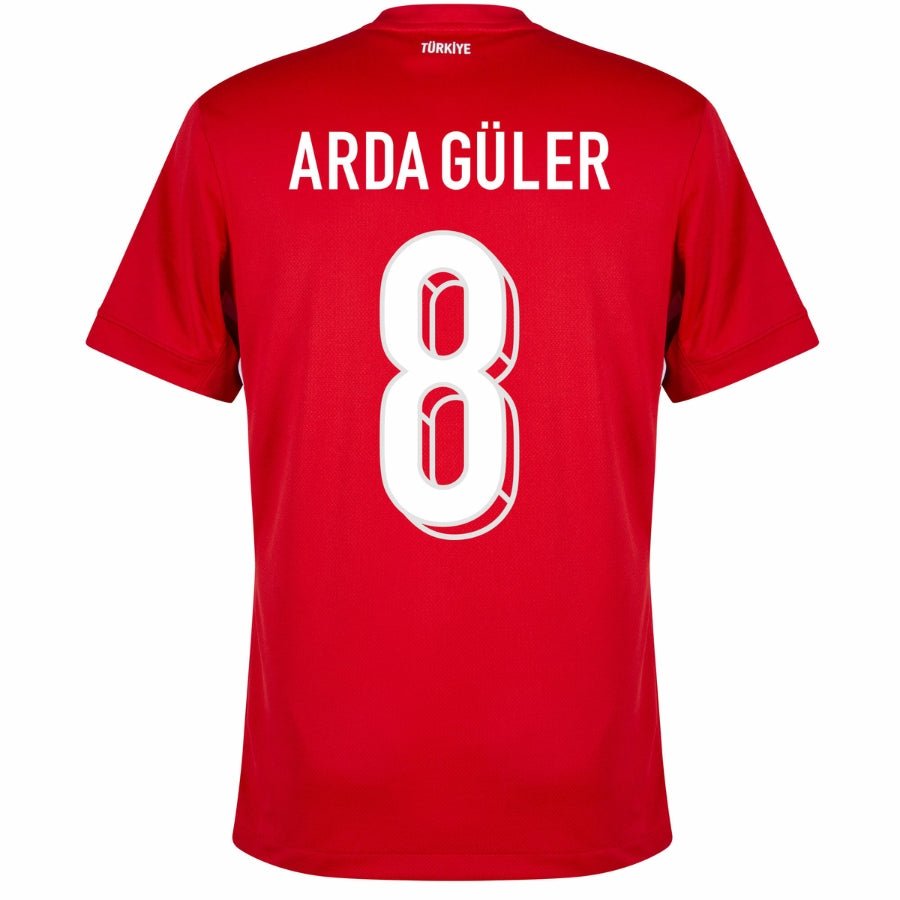 Turkey Arda Güler 8 Away Fan Jersey 2025/26 - FutStore