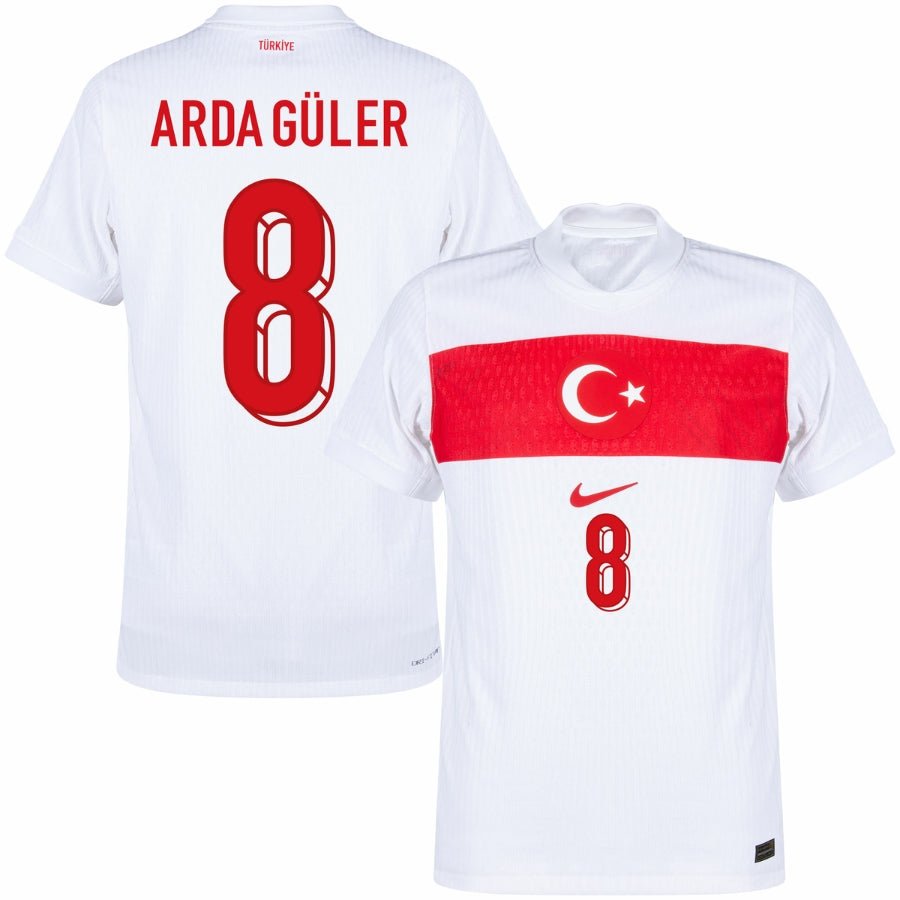 Turkey Arda Güler 8 Home Fan Jersey 2025/26 - FutStore