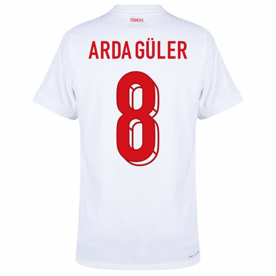 Turkey Arda Güler 8 Home Fan Jersey 2025/26 - FutStore