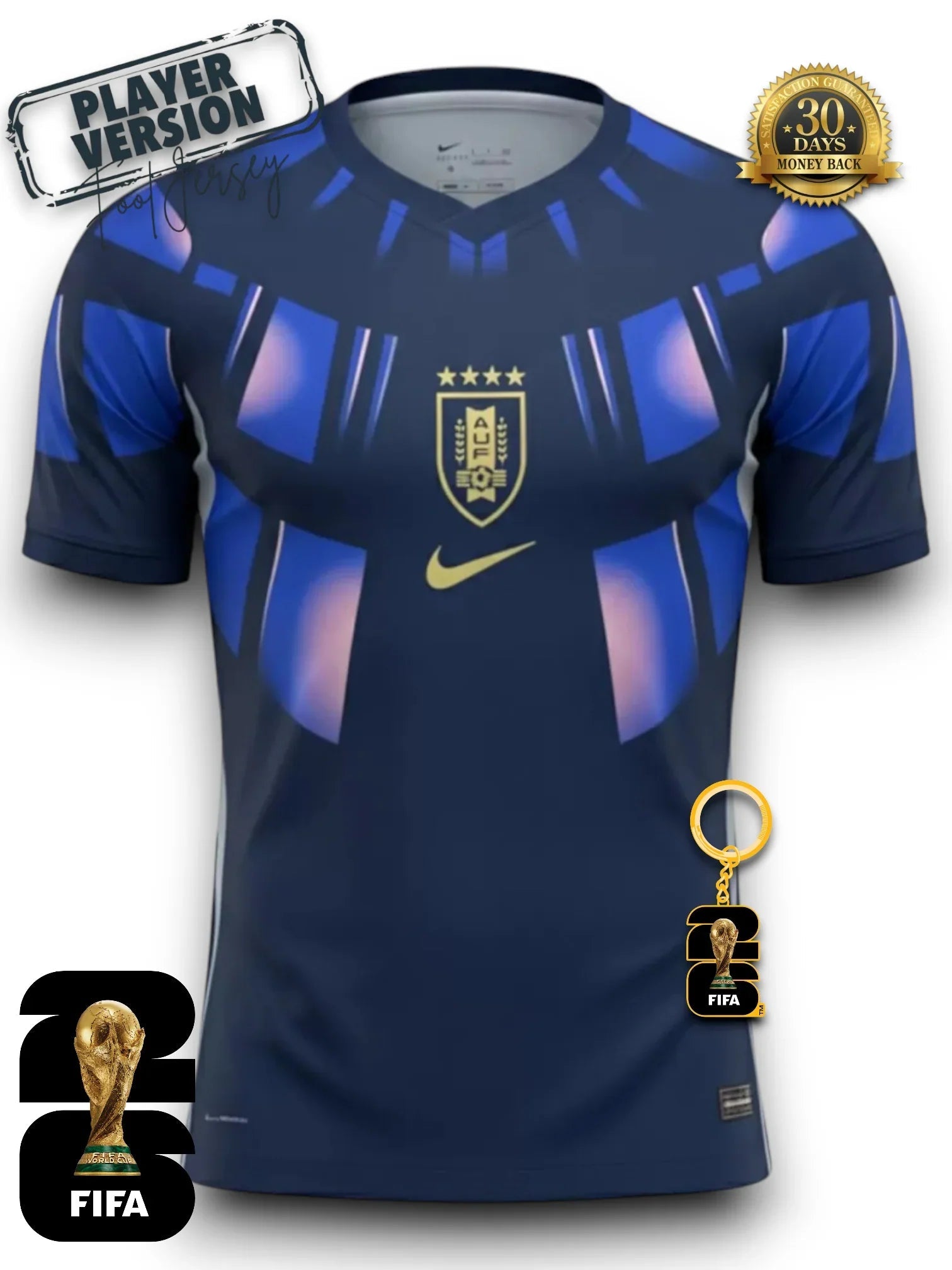 Uruguay World Cup 2026 Away Jersey - Player Version - FutStore