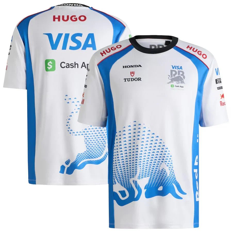 VCARB Hugo F1 2025 Team Set Up T-Shirt Formula 1 - FutStore
